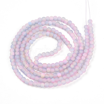 Crackle Glass Beads X1-GLAA-N009-4mm-04-1