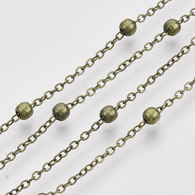 Brass Coated Iron Cable Chains CH-T002-01AB-1