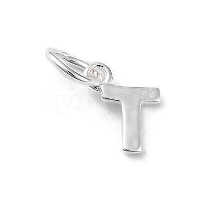 925 Sterling Silver Letter Charms LS-STER-C012-01S-T-1
