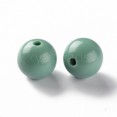 Opaque Acrylic Beads MACR-S370-C16mm-26-1