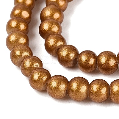 Baking Paint Glass Pearl Beads Strands LS-DGLA-ZX001-05A-17-1