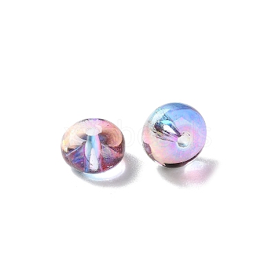 Baking Paint Transparent Glass Beads LS-X-DGLA-S116-01J-1