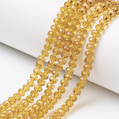 Glass Beads Strands X-EGLA-A034-T10mm-D04-1