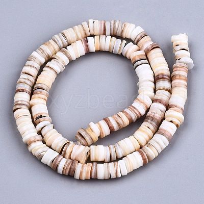 Natural Freshwater Shell Beads Strands SHEL-N026-94A-01-1
