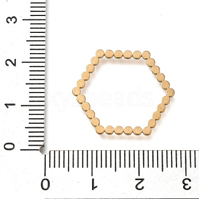 Ion Plating(IP) 201 Stainless Steel Linking Ring STAS-I313-02C-G-1