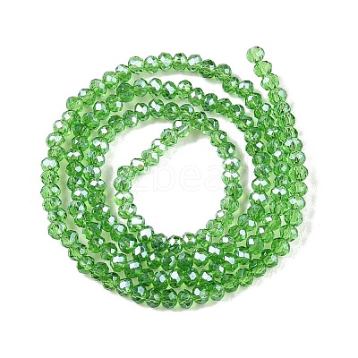 Electroplate Glass Beads Strands EGLA-A044-T1mm-A11-1