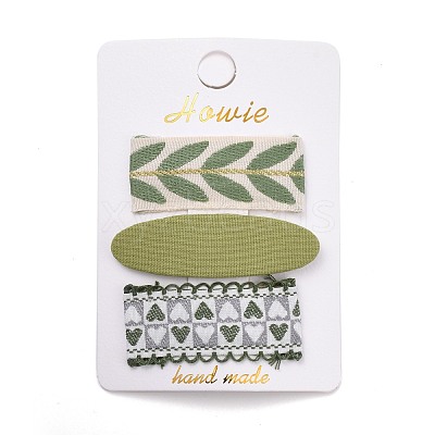 Cloth Snap Hair Clips Set PHAR-D010-01B-1