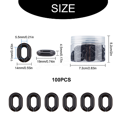 Acrylic Linking Rings OACR-GF0001-05A-1