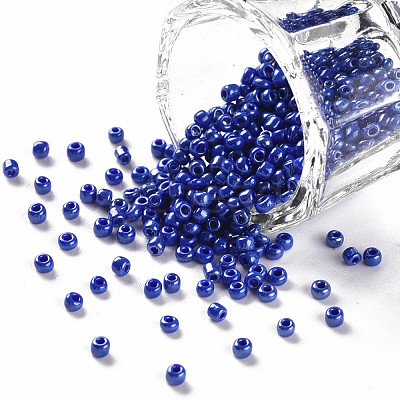 (Repacking Service Available) Glass Seed Beads SEED-C021-3mm-128-1