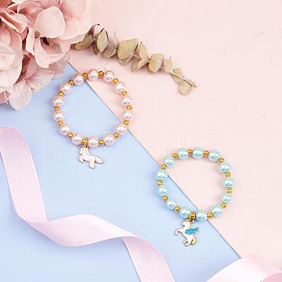 DIY Stretch Bracelet Making Kits DIY-SC0010-77-1