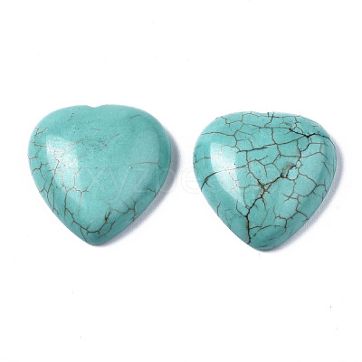 Natural Howlite Cabochons G-S356-27-1