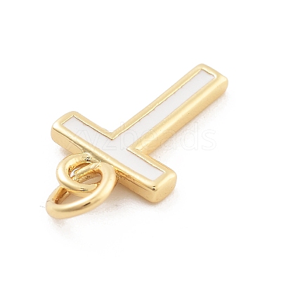 Rack Plating Brass Pendants KK-C065-05T-G-1