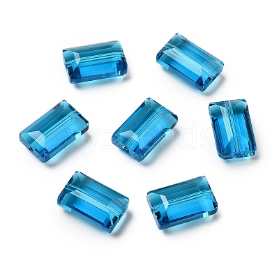 Imitation Austrian Crystal Beads X-SWAR-F081-10x16mm-25-1