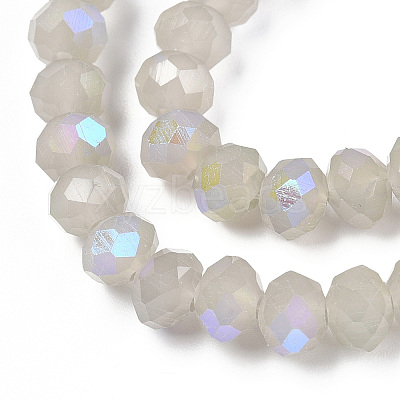 Electroplate Glass Beads Strands LS-EGLA-A034-J6mm-L09-1