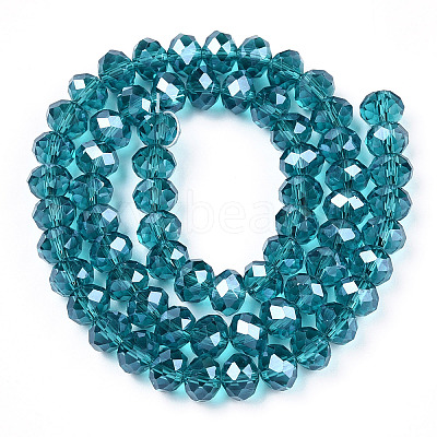 Electroplate Glass Beads Strands LS-EGLA-A034-T1mm-A33-1