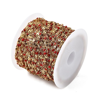 304 Stainless Steel Dapped Chains CHS-H036-01G-09-1