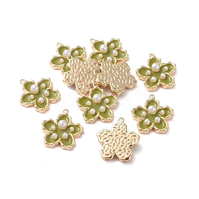 Enamel Pendants KK-G377-05G-03-1