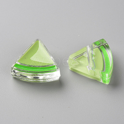 Transparent Enamel Acrylic Beads LS-TACR-S155-001D-1