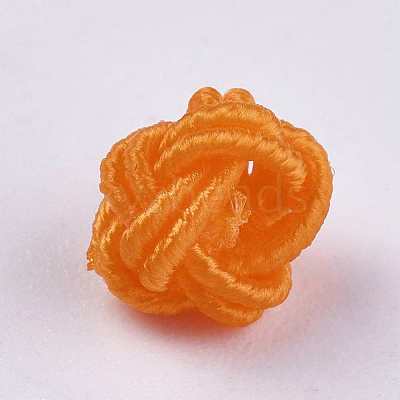 Polyester Weave Beads WOVE-K001-A-1