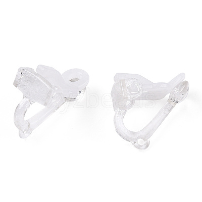 Plastic Clip-on Earring Findings FIND-R039-04-A01-1