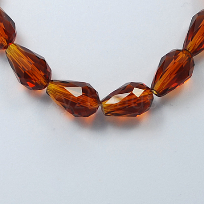 Glass Beads Strands GLAA-R024-15x10mm-5-1
