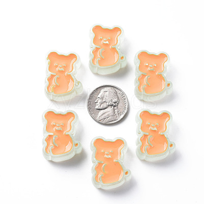 Transparent Acrylic Beads MACR-S374-07B-08-1