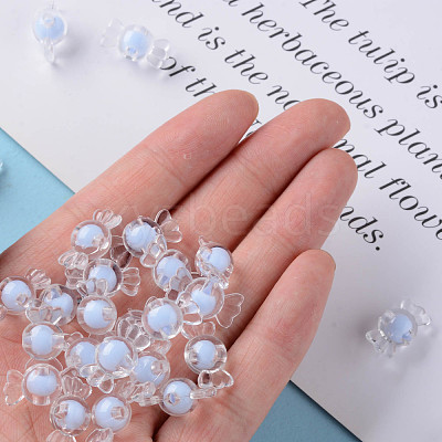 Transparent Acrylic Beads TACR-S152-03A-SS2113-1