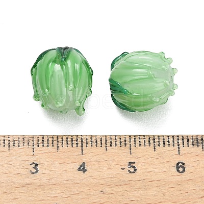 Handmade Lampwork Beads LAMP-F041-02-A10-1