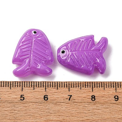 Transparent Glass Enamel Beads LAMP-U004-06-01-1
