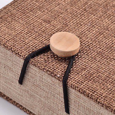 Rectangle Wooden Bracelet Boxes X-OBOX-N013-01-1