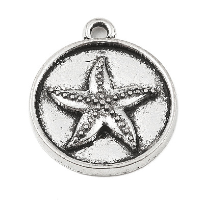 DIY Alloy Pendants PALLOY-D017-01E-AS-1