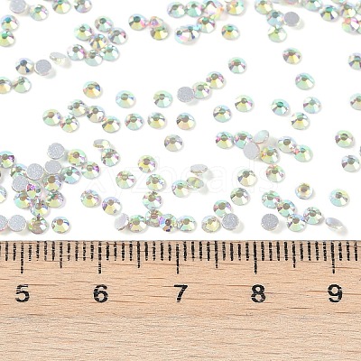 Glass Flat Back Rhinestone RGLA-C002-SS8-101-1