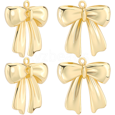 5Pcs Rack Plating Brass Pendants KK-BBC0015-10-1