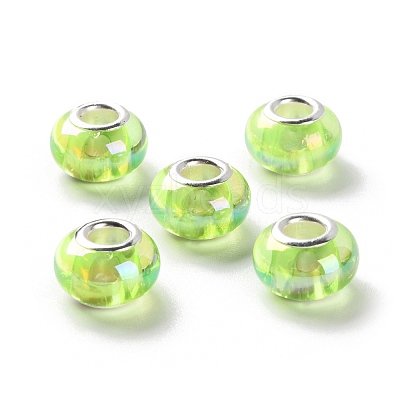 UV Plating Resin European Beads RESI-M001-03H-1