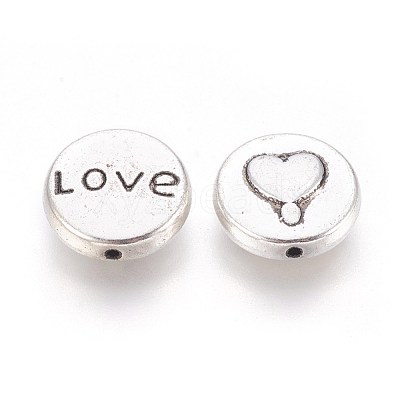 Valentines Gift Ideas for Her Tibetan Silver Beads LF8937Y-NF-1