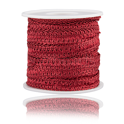 10Yards Polyester Lace Trim Ribbon OCOR-GF0004-83B-1