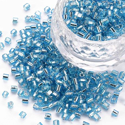 8/0 Glass Bugle Beads SEED-S032-07A-23-1
