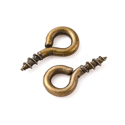 Iron Screw Eye Pin Peg Bails E561Y-AB-FF-1