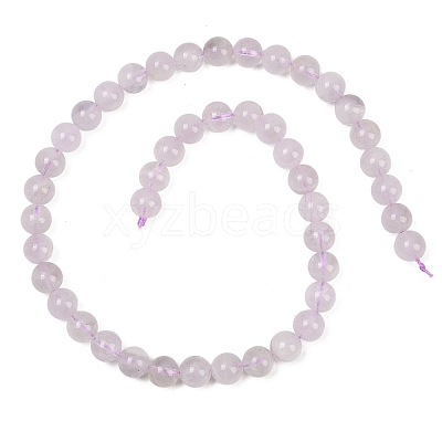Natural Lavender Amethyst Beads Strands G-Z136-A01-8mm-1