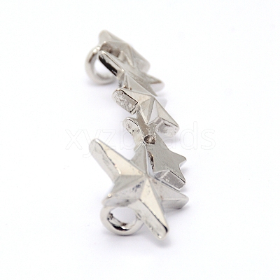 Zinc Alloy Shoe Buckle Clips PALLOY-SZC0001-10B-1
