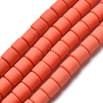 Handmade Polymer Clay Bead Strands X-CLAY-ZX006-01-37-1