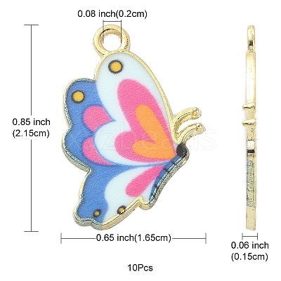 Printed Alloy Pendants FIND-YW0001-70H-1