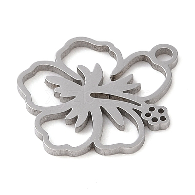 Non-Tarnish Manual Polishing 201 Stainless Steel Pendants STAS-M058-05P-1