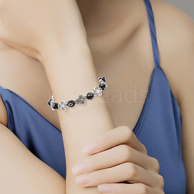 50Pcs Tibetan Style Alloy Beads FIND-SC0021-24-1