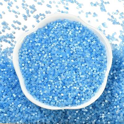 Imitation Cat Eyes Glass Seed Beads X1-SEED-H003-03W-1