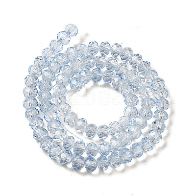 Transparent Baking Paint Glass Beads X1-DGLA-A034-T6mm-D13-1