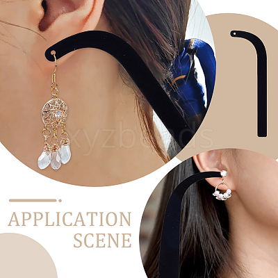 20Pcs Acrylic Earring Try-On Stick ODIS-FG0001-88A-1