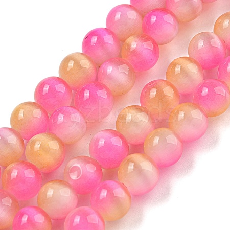 Cat Eye Beads Strands G-K378-A09-01-1