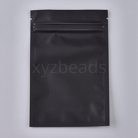Solid Color Plastic Zip Lock Bags OPP-P002-B06-1