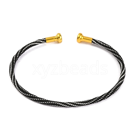 Braided Carbon Steel Wire Bracelet Making MAK-A017-B38-1